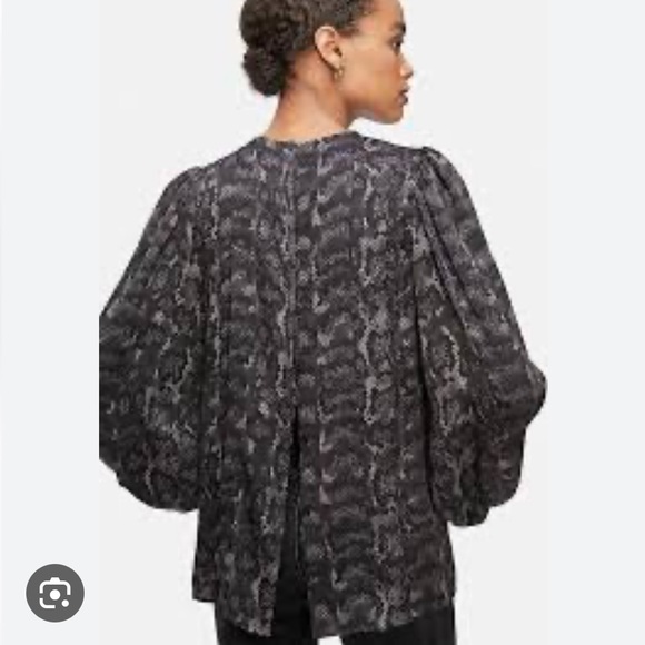 Brand new Anine Bing silk snake print blouse - size XS - Picture 7 of 16